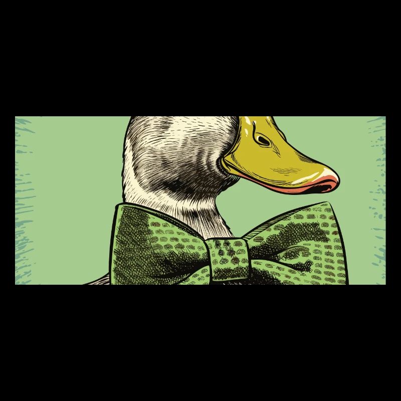 Duck with Bowtie