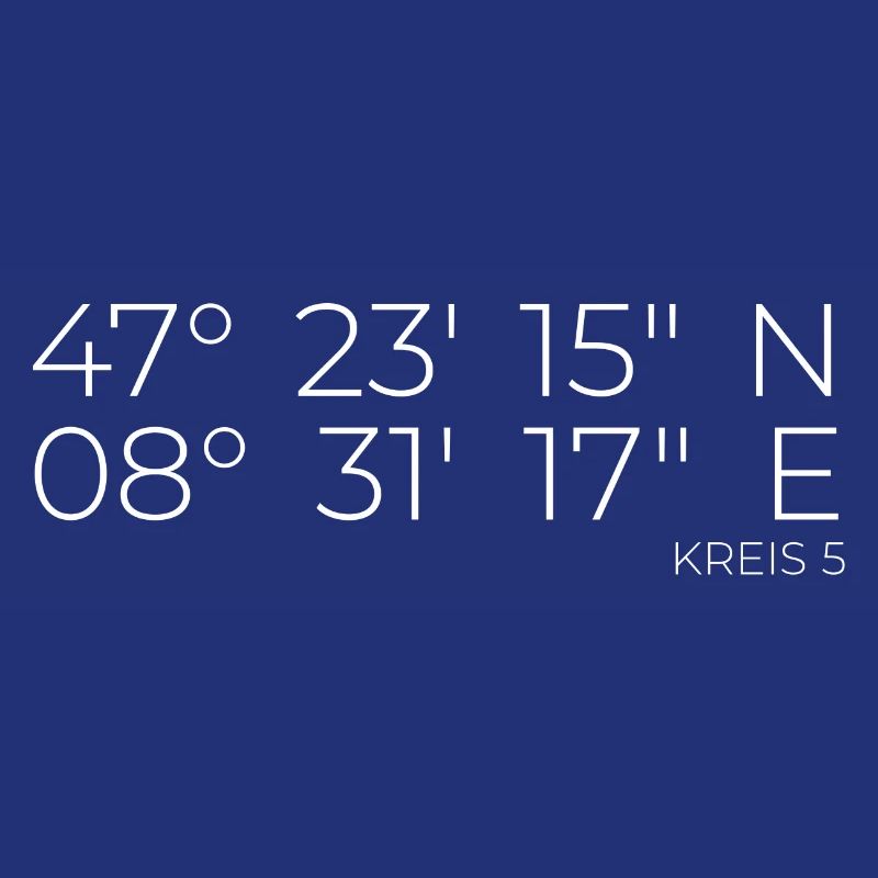 Coordinates District 5 Zurich