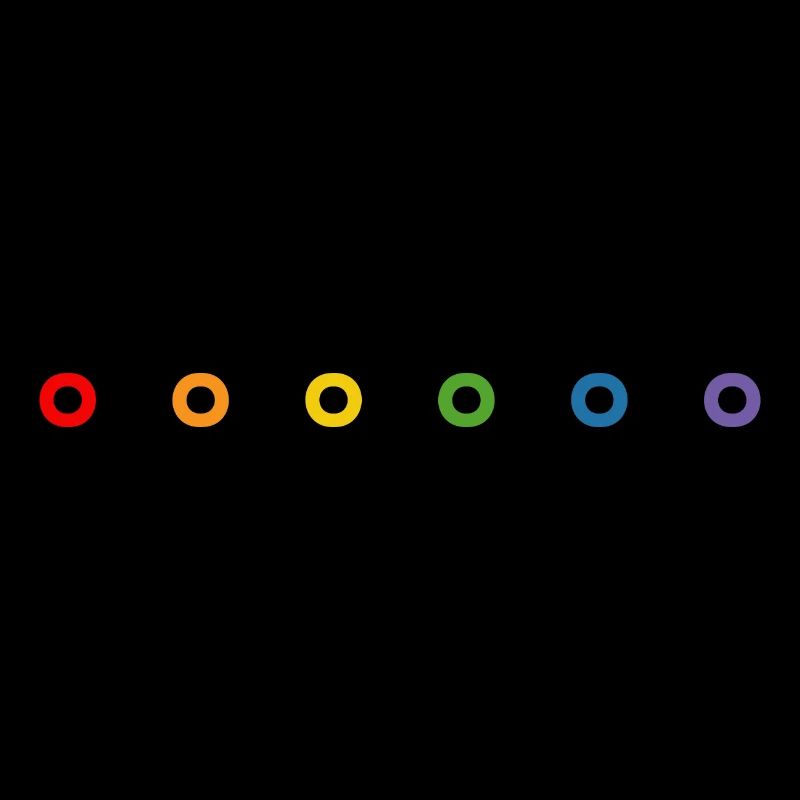 Beignets arc-en-ciel LGBT lgbtqi queer