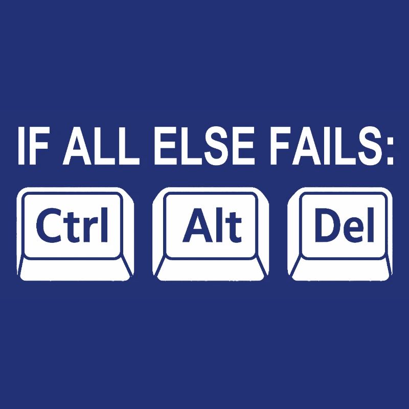 Programmer Shortcut Geek IT Support Computer