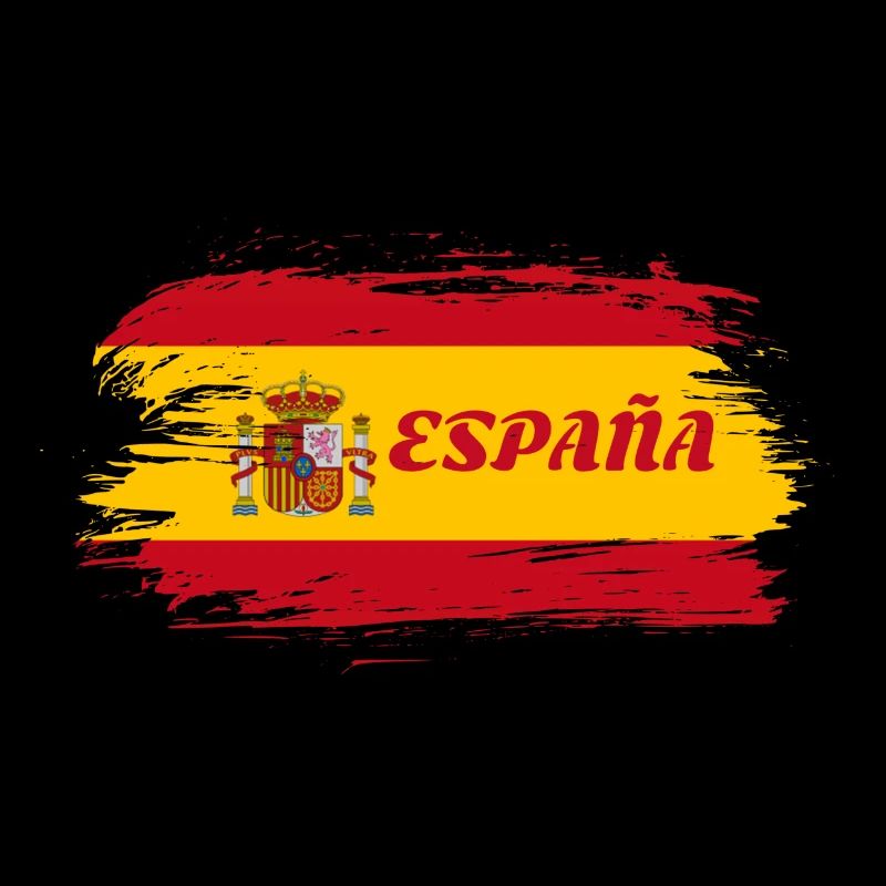 Spanien Flagge / Geschenk Madrid Barcelona