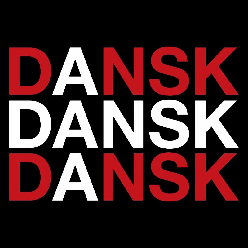 DANSK Drapeau danois Dänemark Danemark