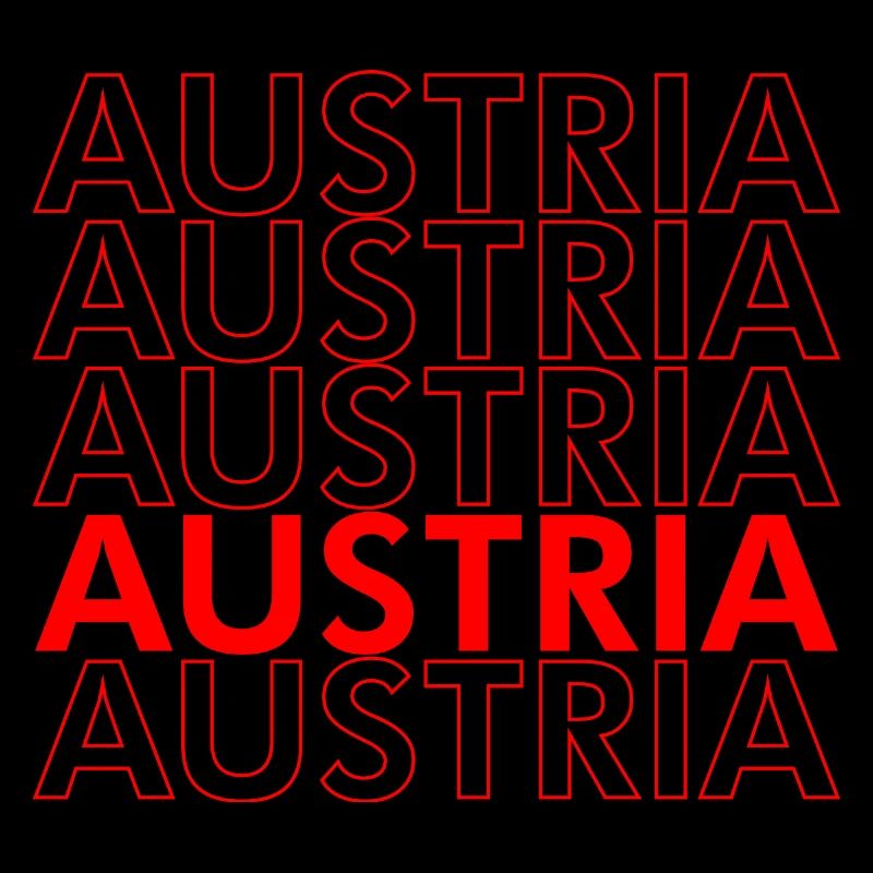Austria Neon Overprint Pattern