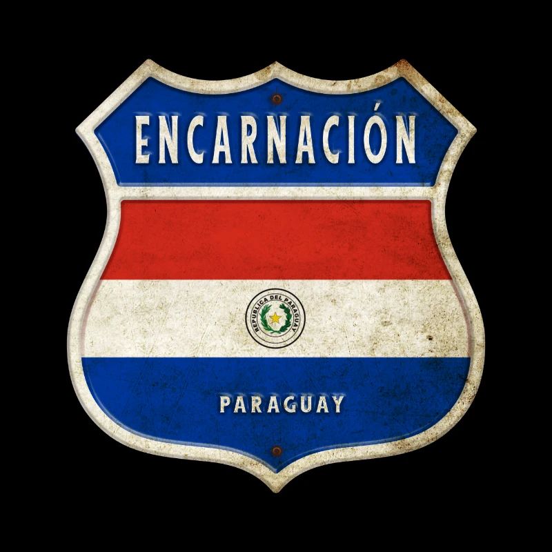 Encarnación Paraguay Design du drapeau