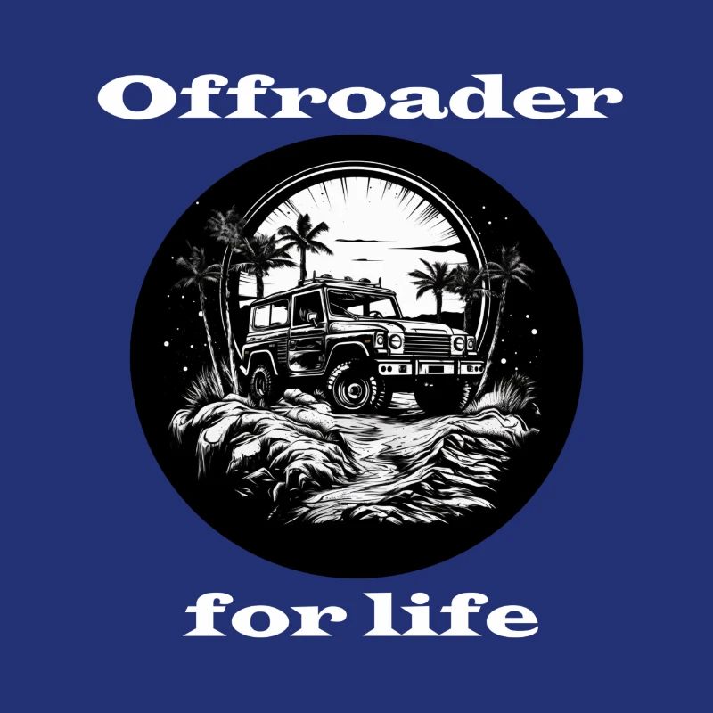 Offroader for life weiß