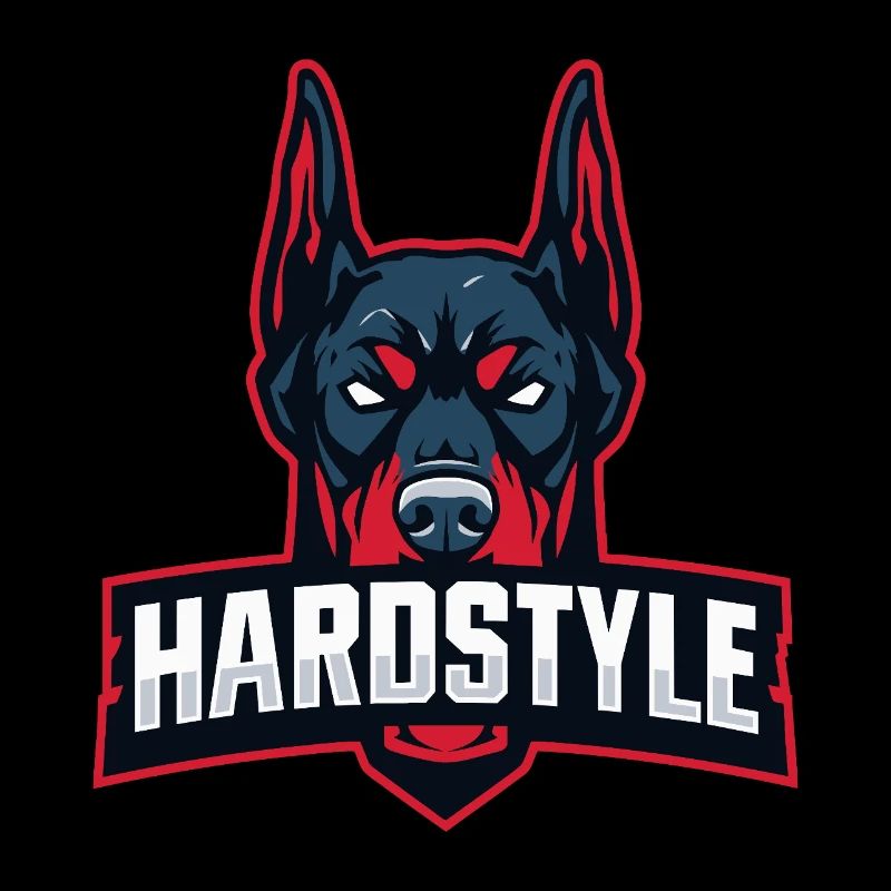 Doberman Head – HARDSTYLE