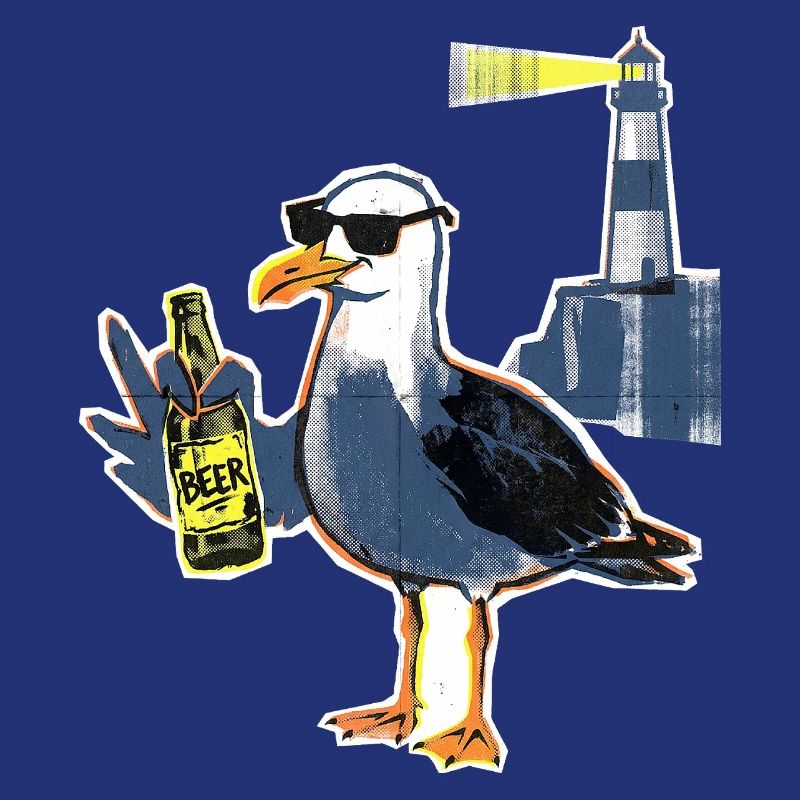 Cool Seagull Lighthouse Beer