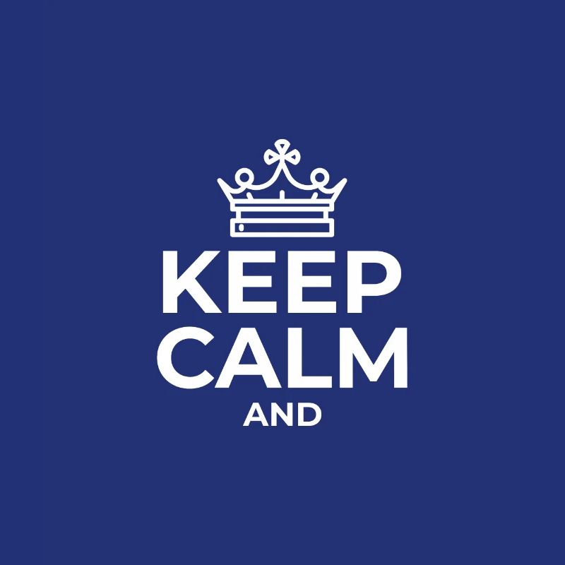 keep calm tshirt Create your own