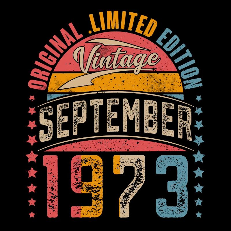 1973 Année de naissance Septembre Anniversaire