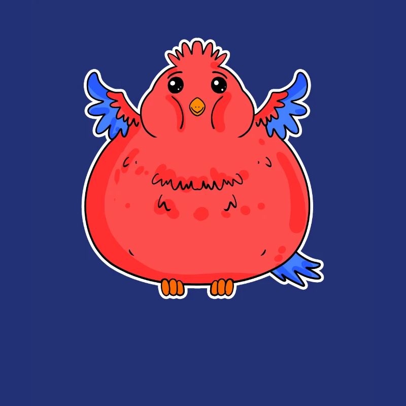 Fat Funny Parrot Dick