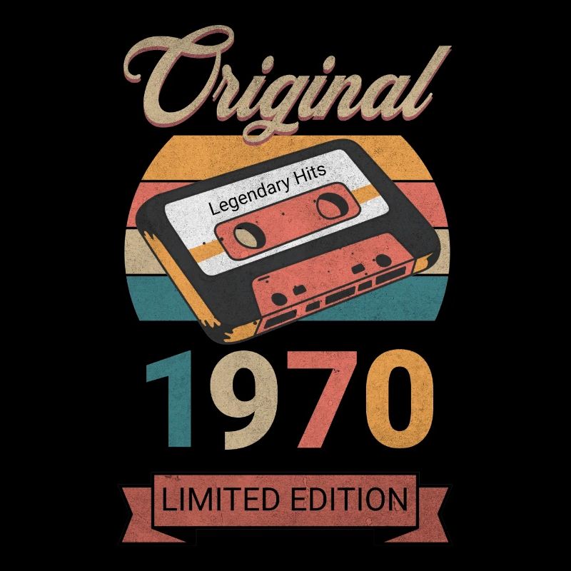 Original 1970 Limited Edition Geburtstag Geschenk