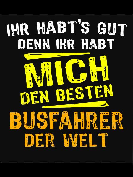 Busfahrer Geschenk