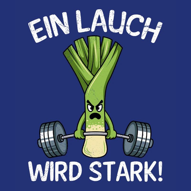 Gewichtheber EIN LAUCH WIRD STARK Lustiges