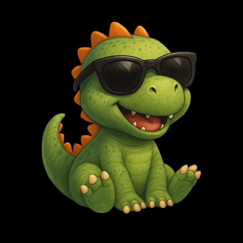 Dinosaurier mit Sonnenbrille