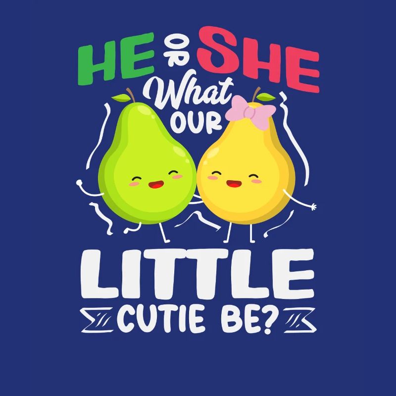 Er Oder Sie Kleiner Schatz Birnen Gender Reveal