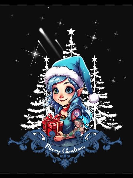 Fröhlicher Elf