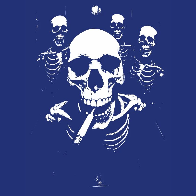 Skeletons Parade in the elevator