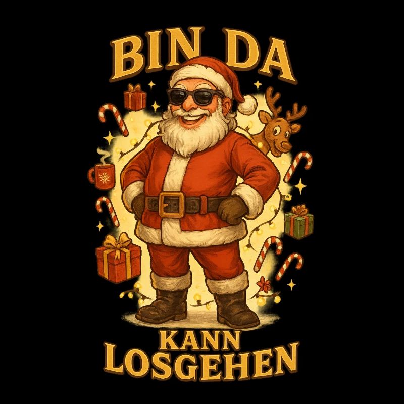 Bin Da Kann Losgehen Santa