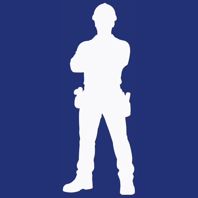 Construction Worker Construction Silhouette