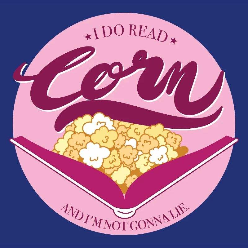 Corn mit rosa Hintergrund
