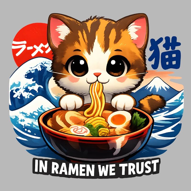 On a confiance en un chat dans le ramen
