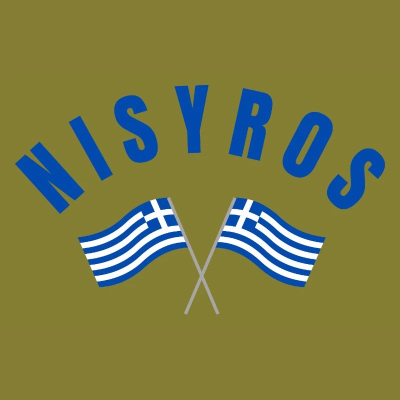Drapeaux grecs de Nisyros