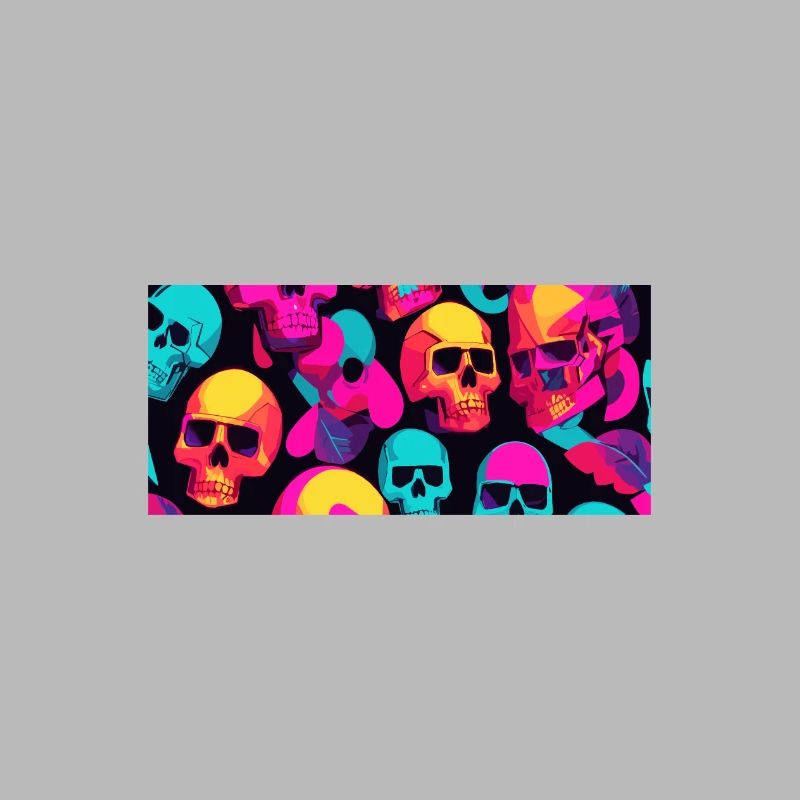 Neon Skulls