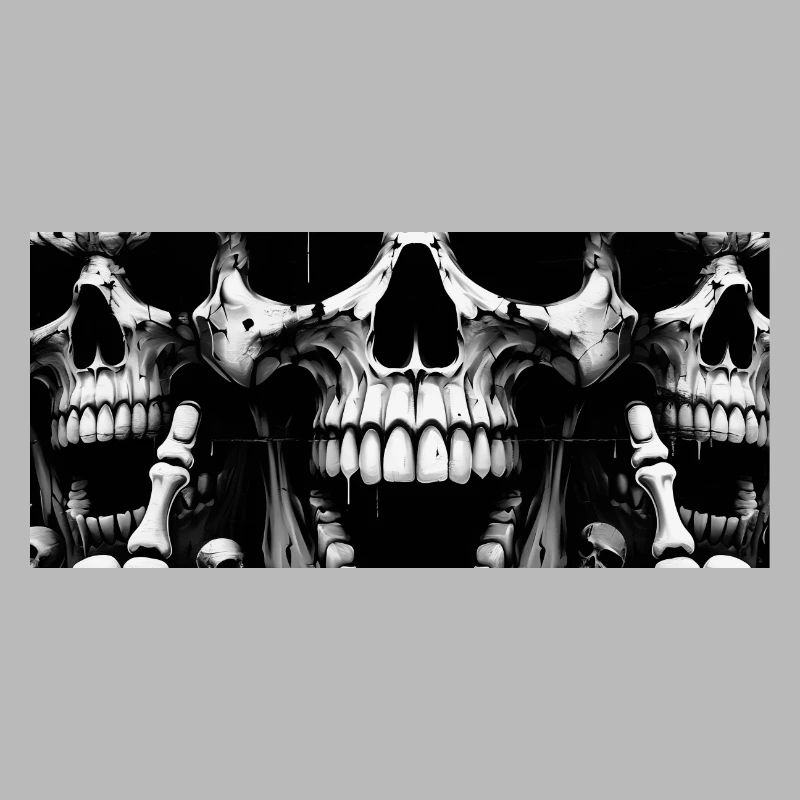 Rock 'n' Roll-Design > Skelettköpfe Statement >