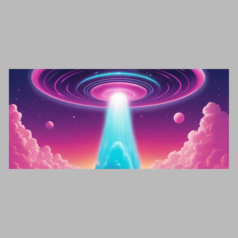 UFO in den Bergen