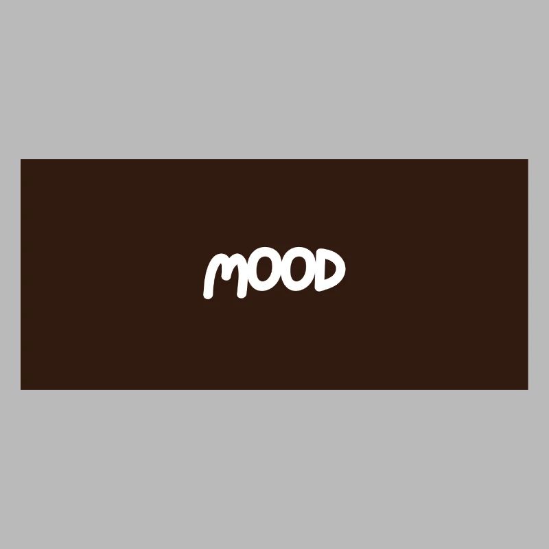 "MOOD" Graphic Tee Design