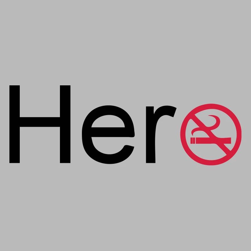 Hero Rauchen Nichtraucher Held Spruch Geschenk