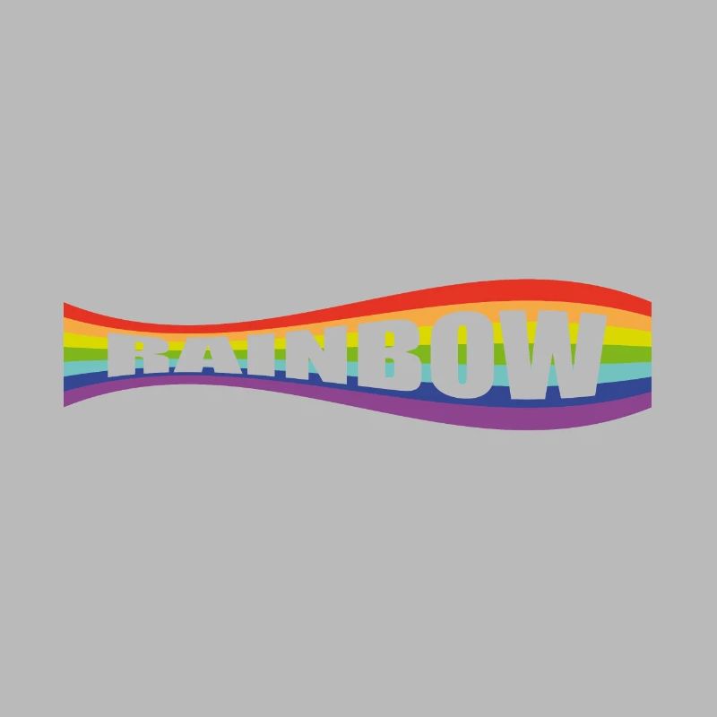 Variation du drapeau arc-en-ciel