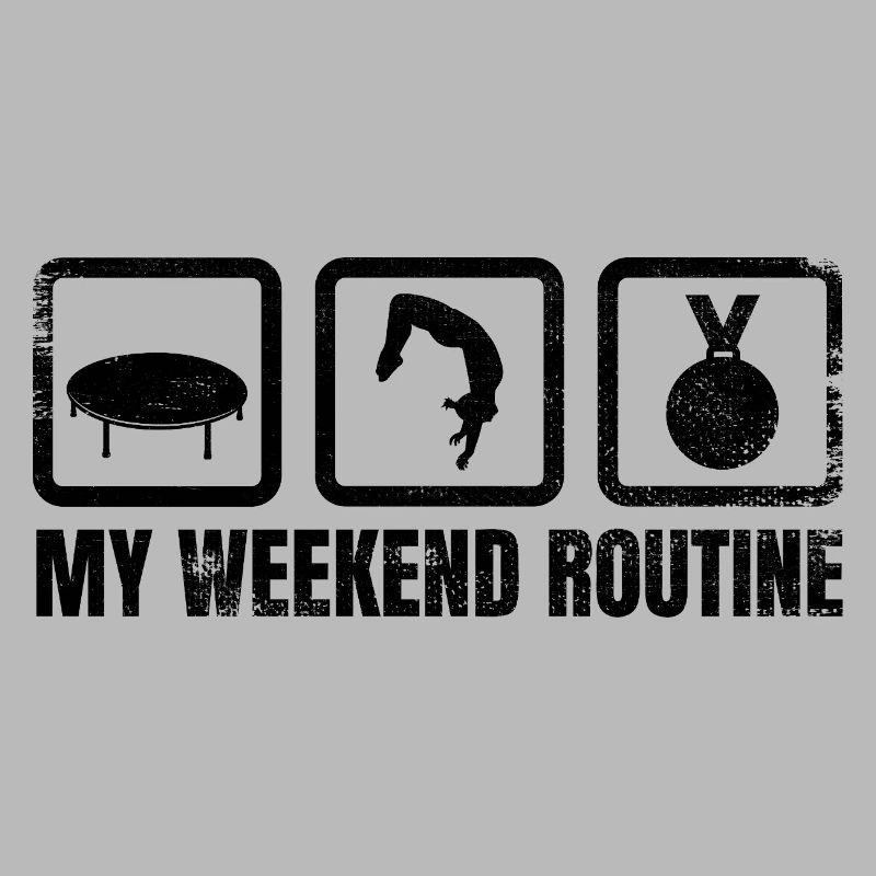 Week-end amusant de trampoline