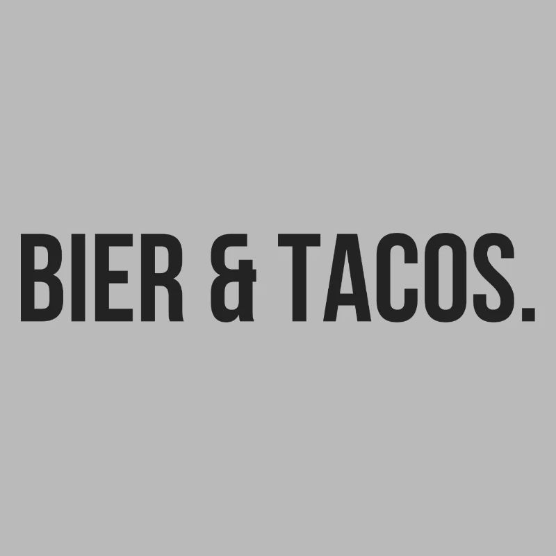 Bier & Tacos - Perfekte Kombination