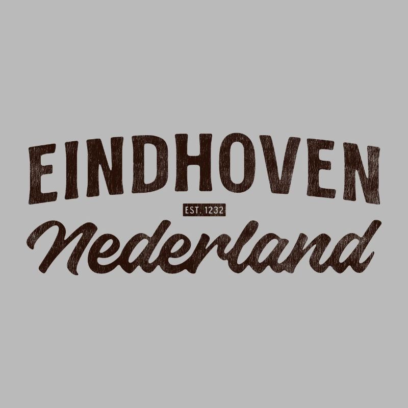 Eindhoven Nederland Script Logo