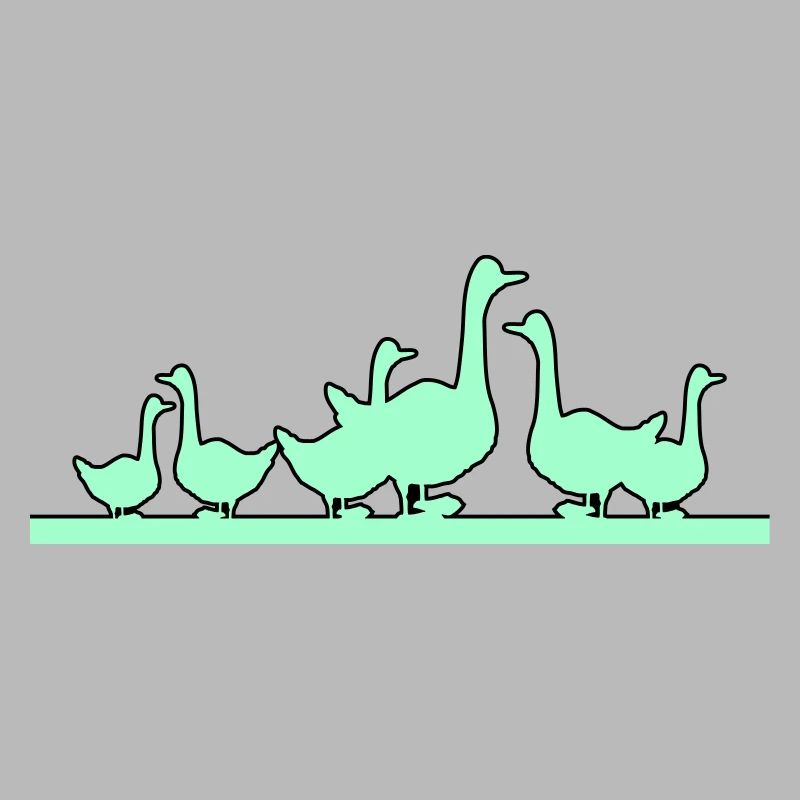 Enten Gänse