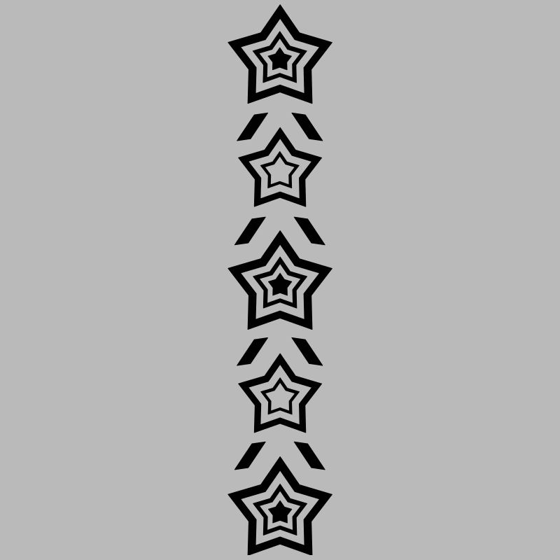 Rangée d’étoiles