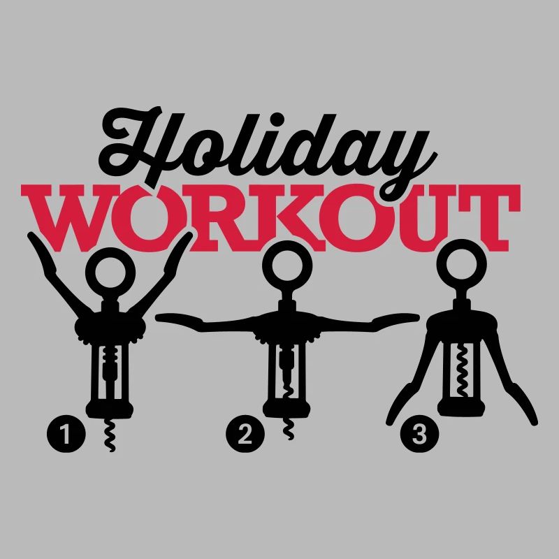 Holiday workout corkscrew