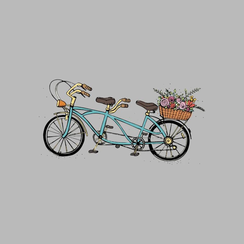 Tandem de fleurs