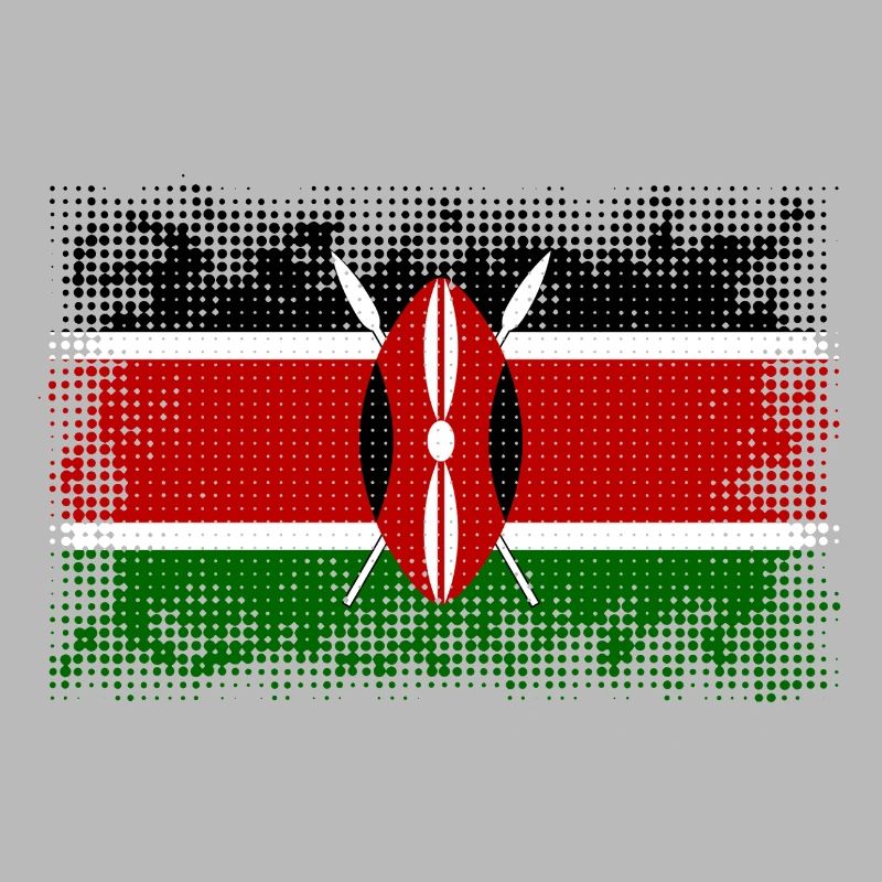 Pays du drapeau Kenya