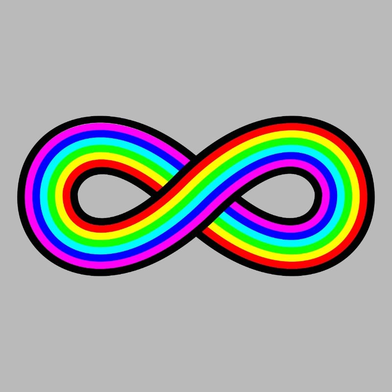 Autism Rainbow Infinity