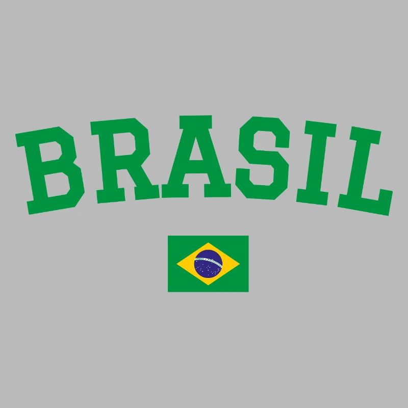 Drapeau du Brésil Conception Vert