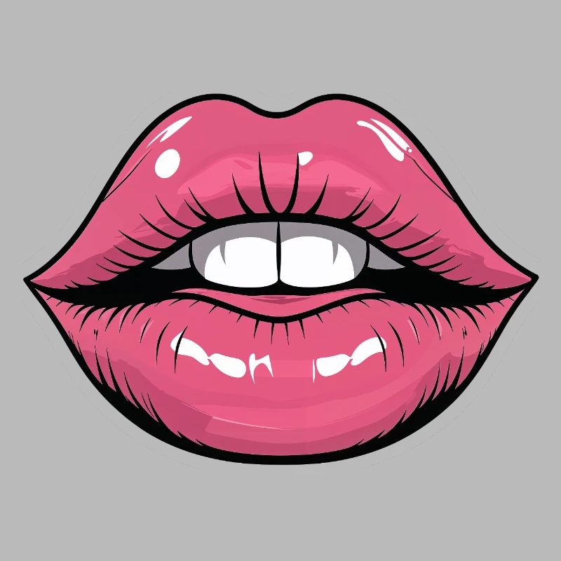 Pop Art Lips Gloss
