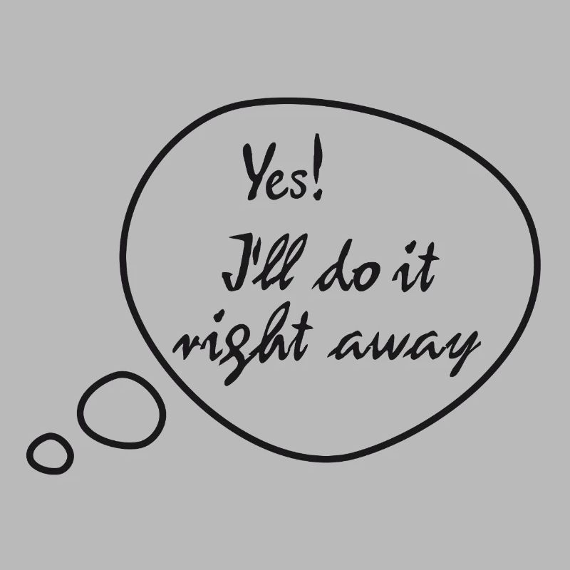 Rickel's Design: I'll do it right away