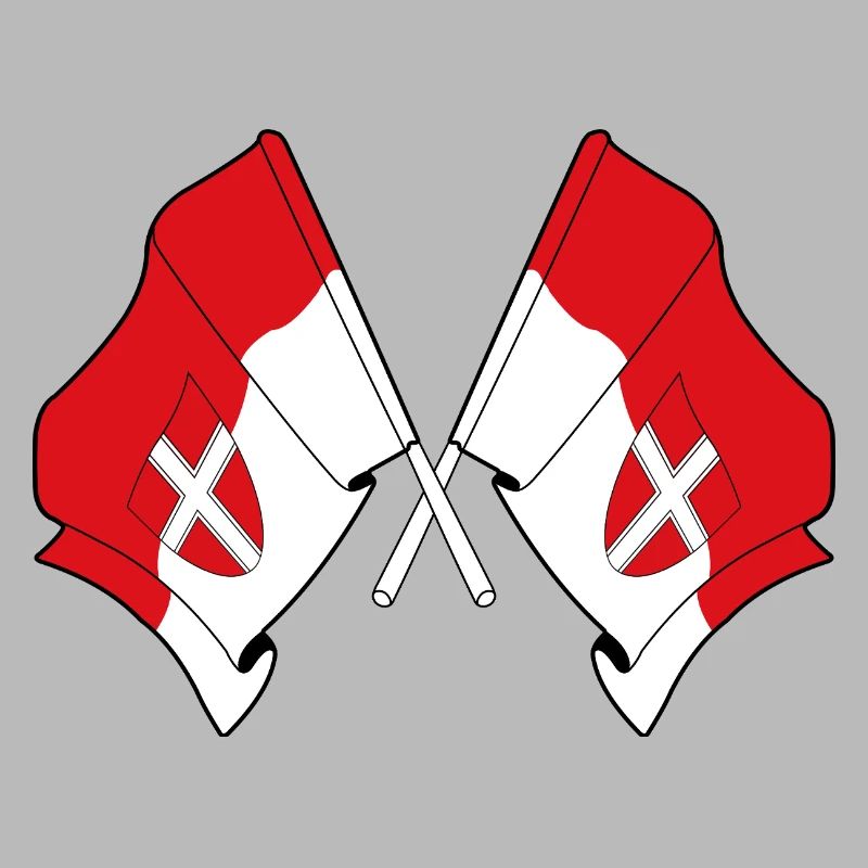 Drapeaux croisés de Vienne