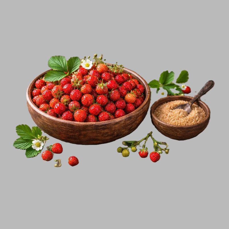 Erdbeeren Waldbeeren