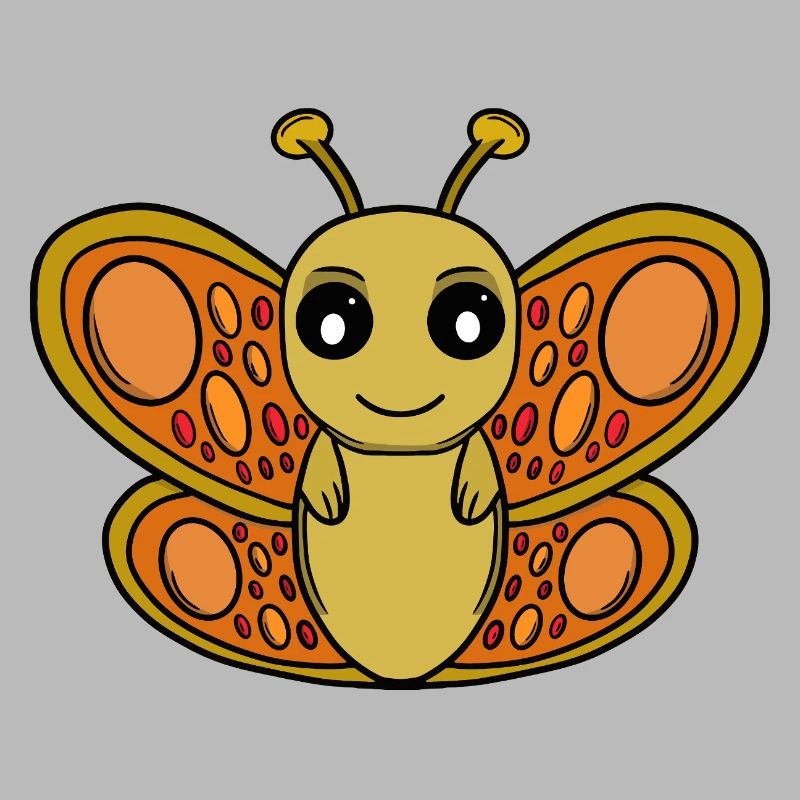 Sunny Chibi Butterfly