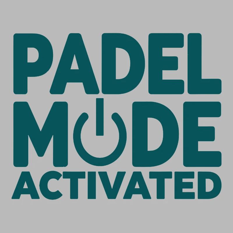 Padel Mode Activated Power Button Sport Style