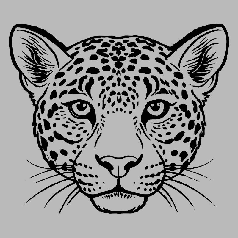 Face de léopard