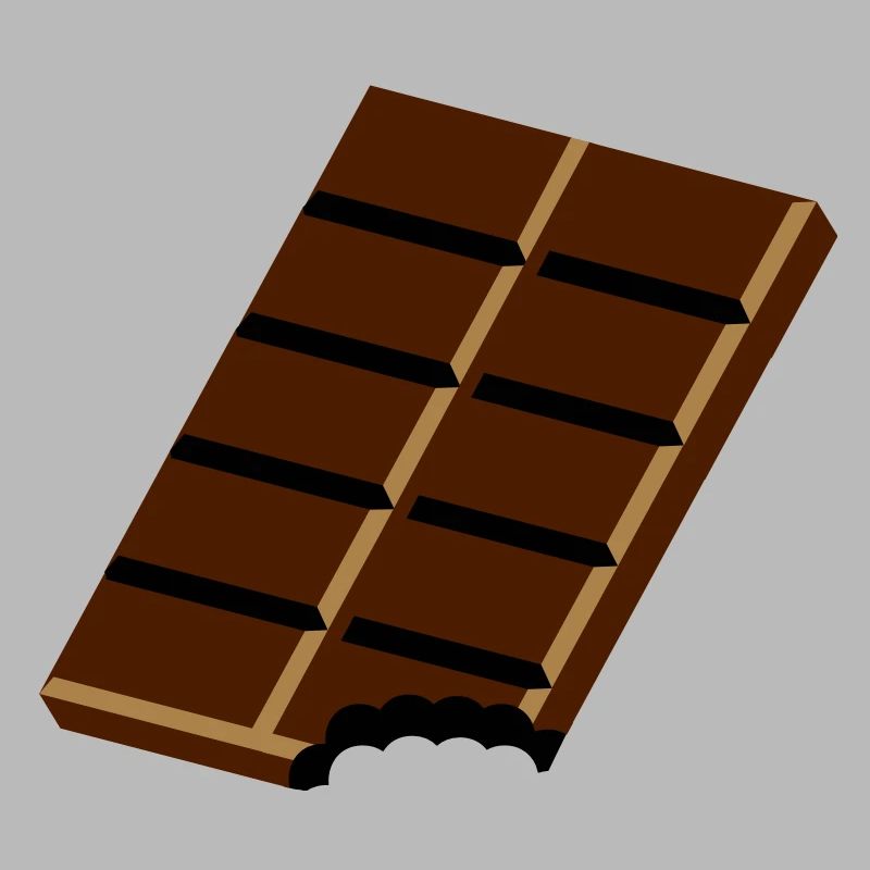 Eine Tafel Schokolade